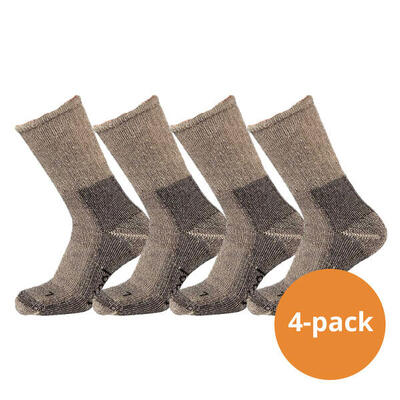 Xtreme trekking sokken thermal medium 4-pack grey mouliner