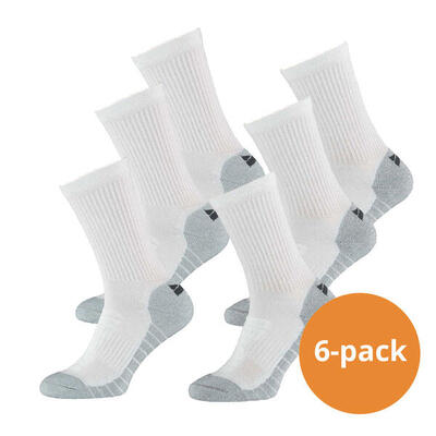 Xtreme tennis / padel sokken 6-pack multi white