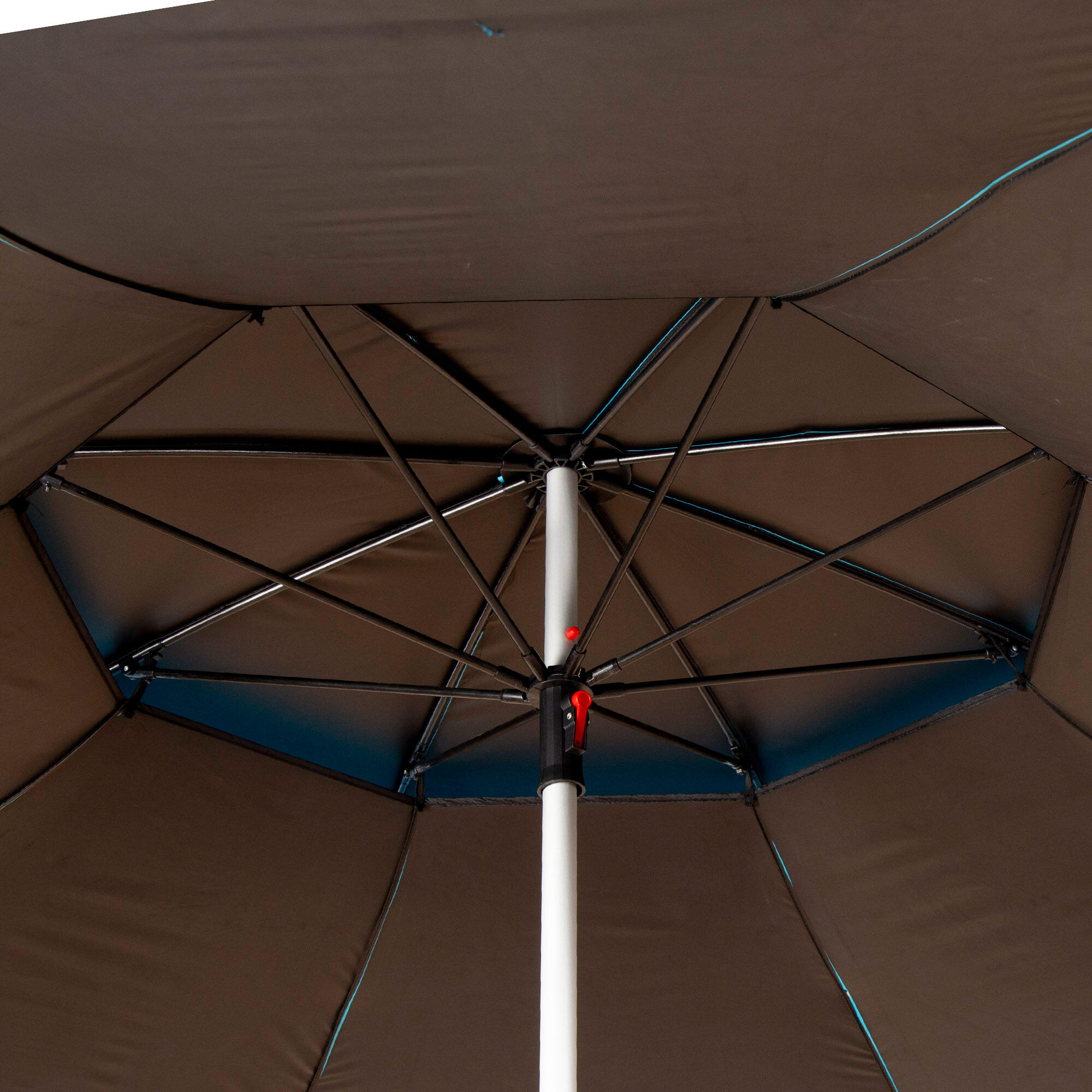 Parasol de plage coupe-vent avec protection UV50, 8 baleines, 200 cm 5/7