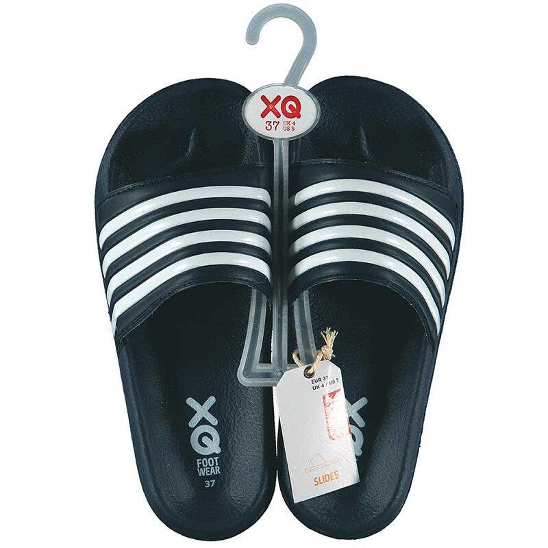 Chaussons Femme - Rayures - Chaussons femme - Semelle intérieure profilée 4/5
