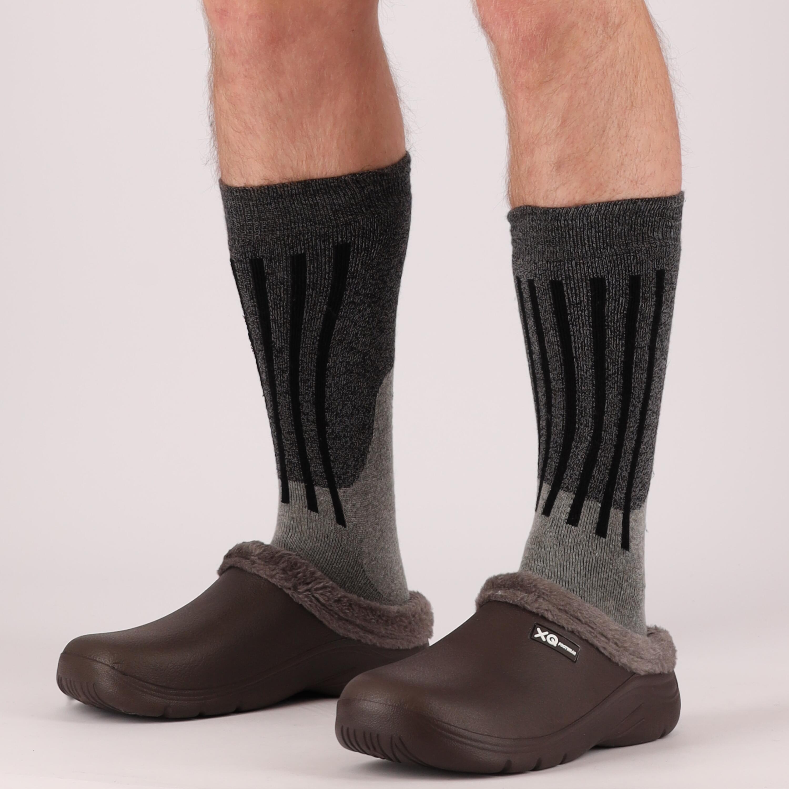 Sabots de jardin homme - Fausse fourrure - Chaussures de jardin 3/5