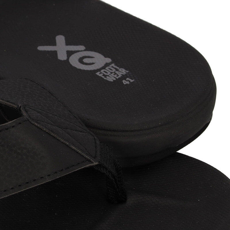 Teenslipper Heren - Cushioned - Zwart - flip flops heren - Slippers heren 5/5