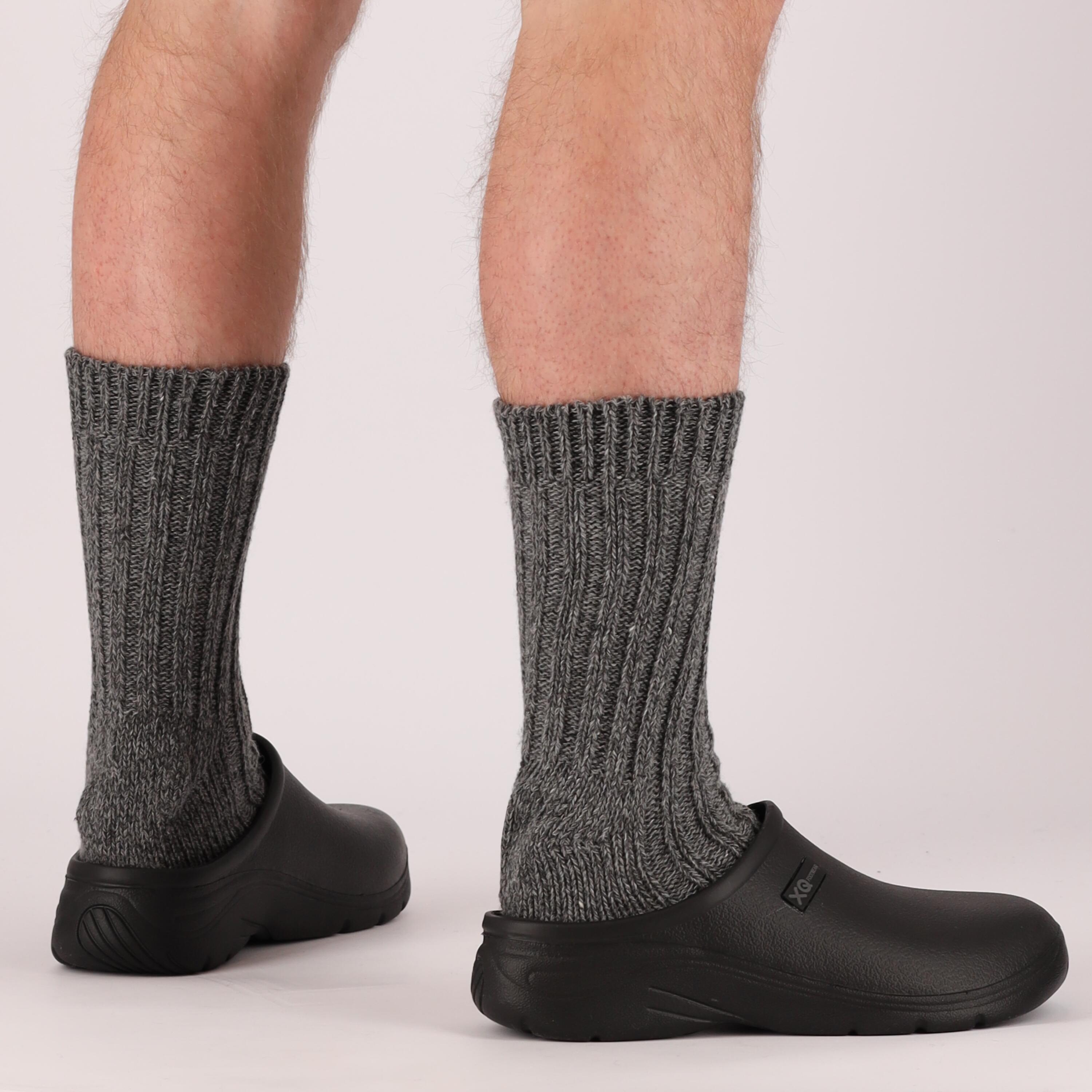 Tuinklompen heren - Comfort - Zwart - Tuinschoenen - Garden Clogs heren 4/6