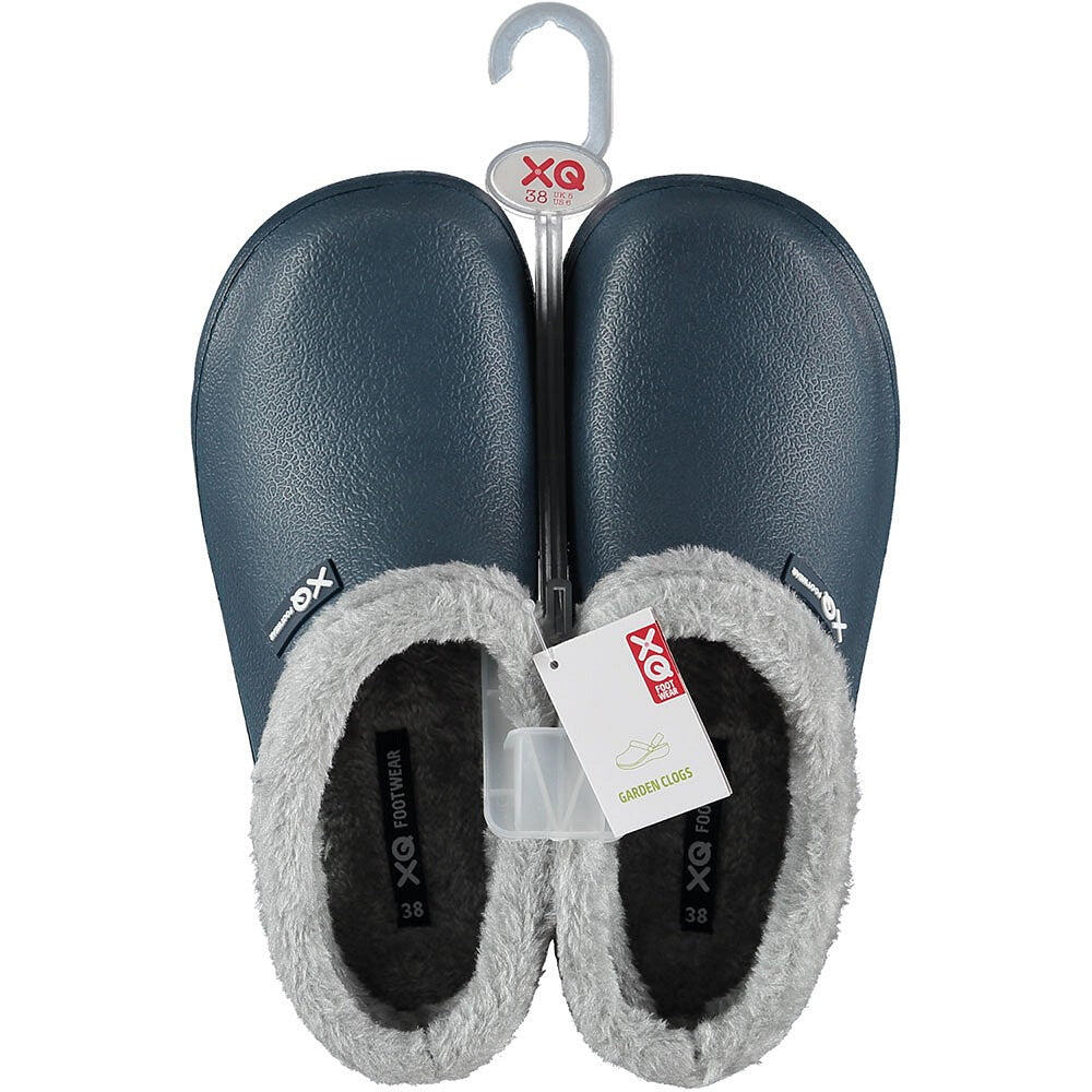 Tuinklompen Dames - Gevoerd - Navy - Tuinschoenen - Garden Clogs dames 4/6