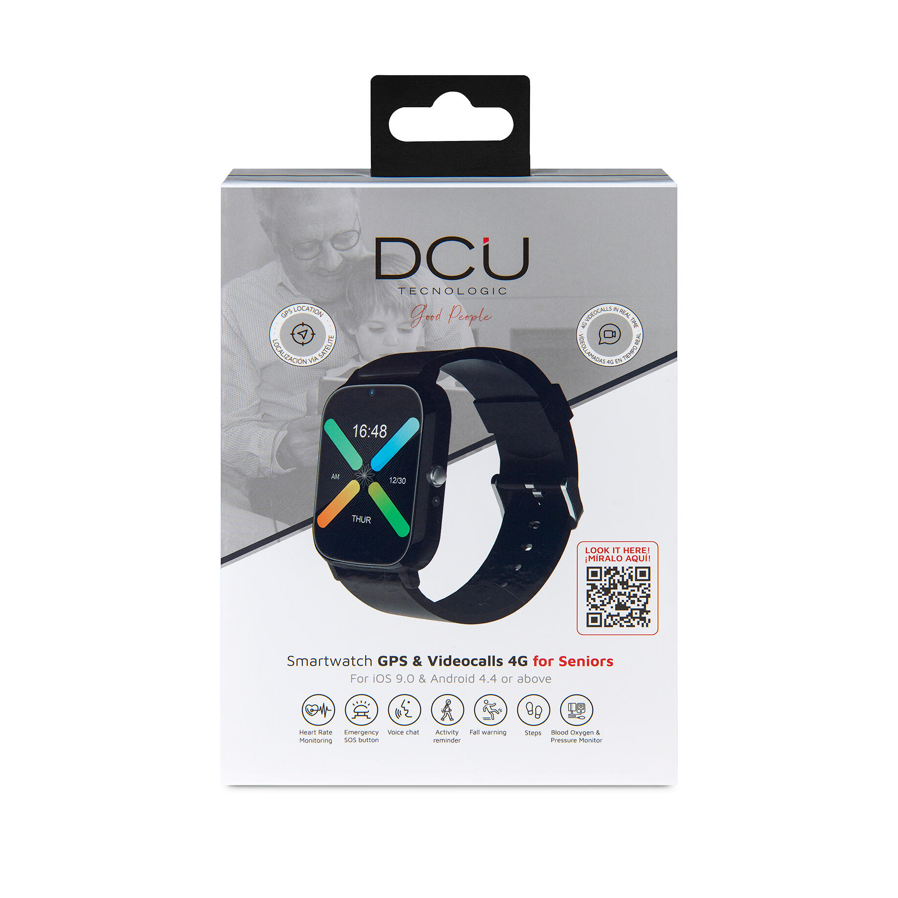 Smartwatch DCU SENIOR Negro 3/7