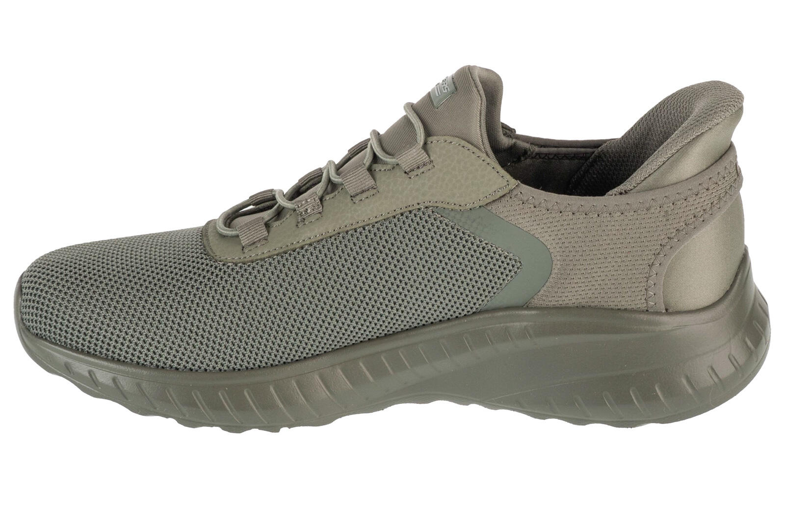 Skechers Bobs Squad Chaos Schuhe grün Slip-Ins 118303 2/7