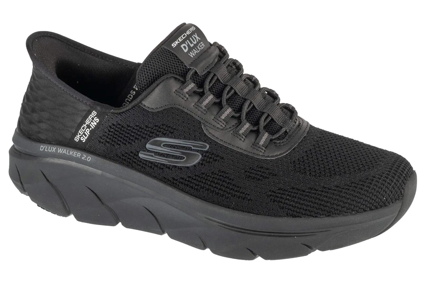 Homme D'LUX WALKER 2.0 REZINATE Slip-On Noir 1/5