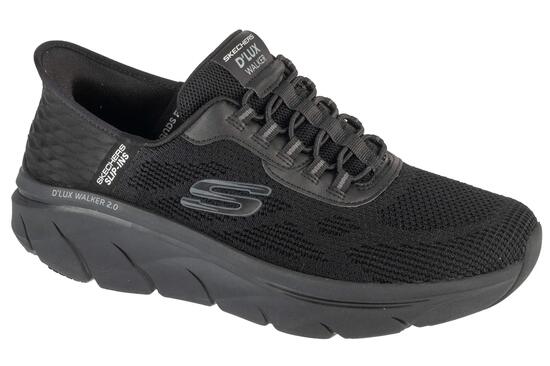 Herren D'LUX WALKER 2.0 REZINATE Slip-On Schwarz