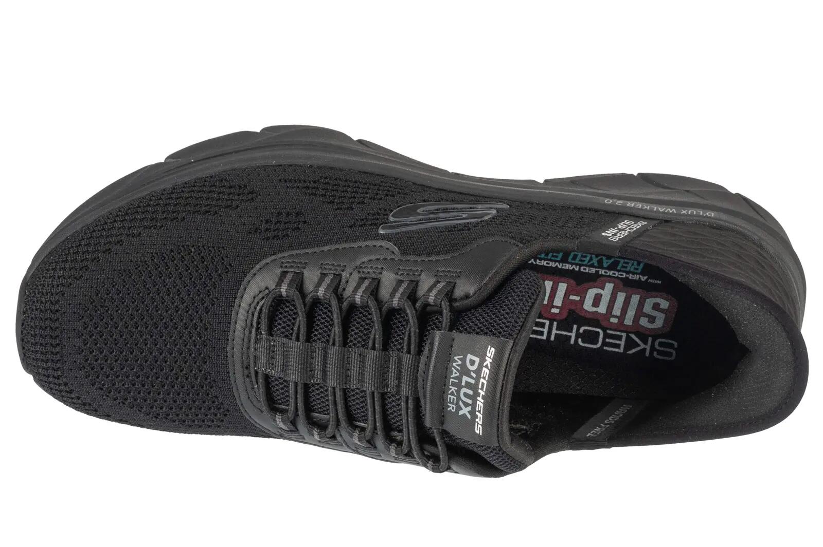 Homme D'LUX WALKER 2.0 REZINATE Slip-On Noir 3/5