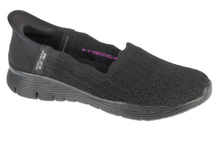 Chaussures Femmes Skechers Slipins Seager Believe It noir