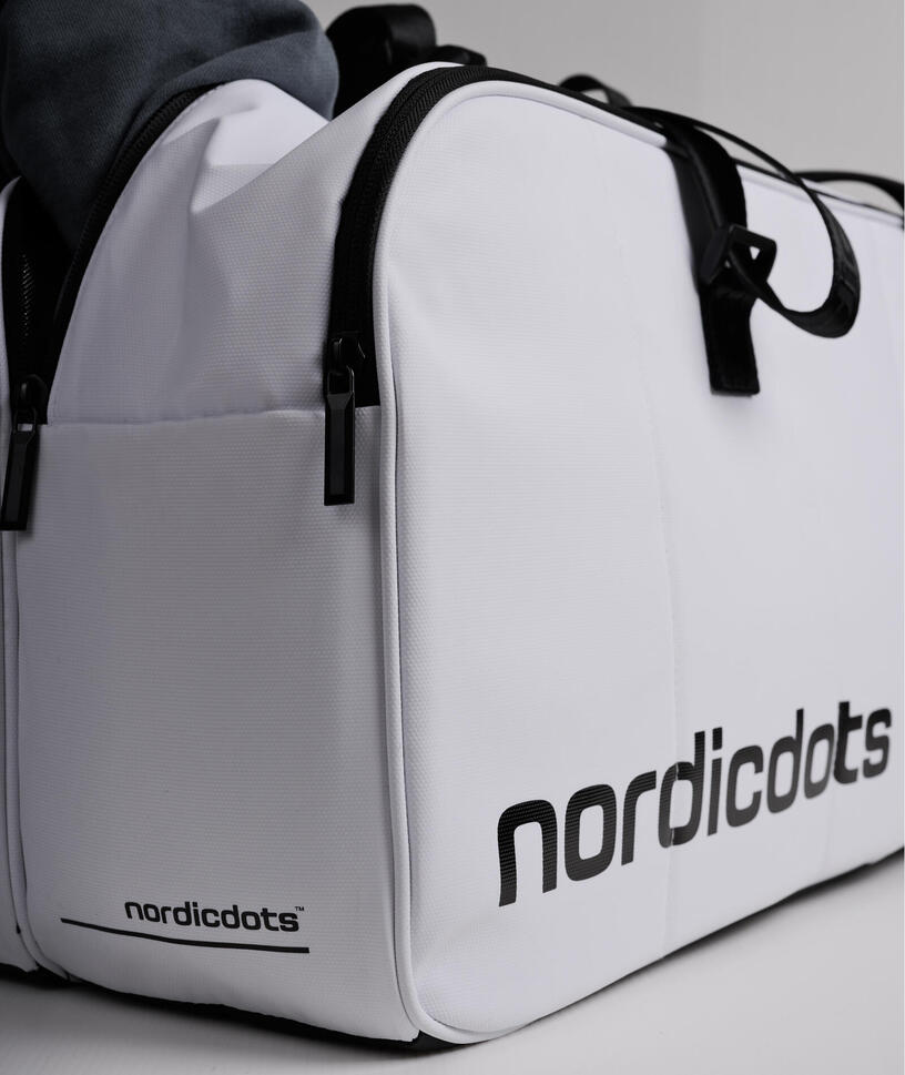 Torba sportowa do tenisa Duffel Bag 10 biała