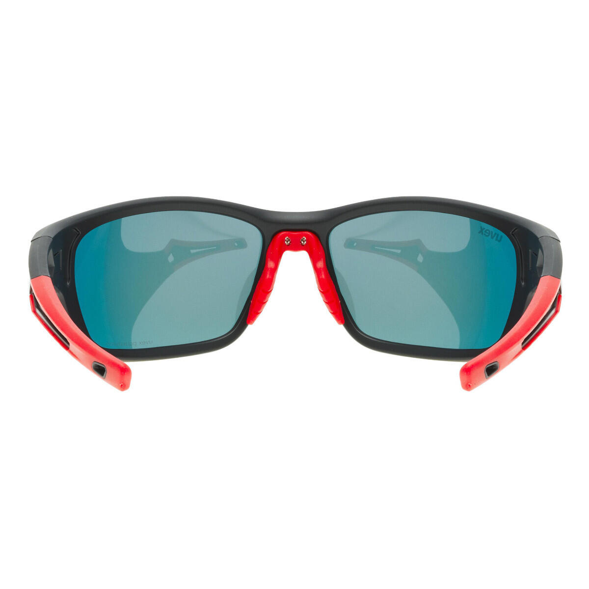 Okulary Uvex przeciwsłoneczne SportStyle 232 P Black Matt Red Polavision 2/5