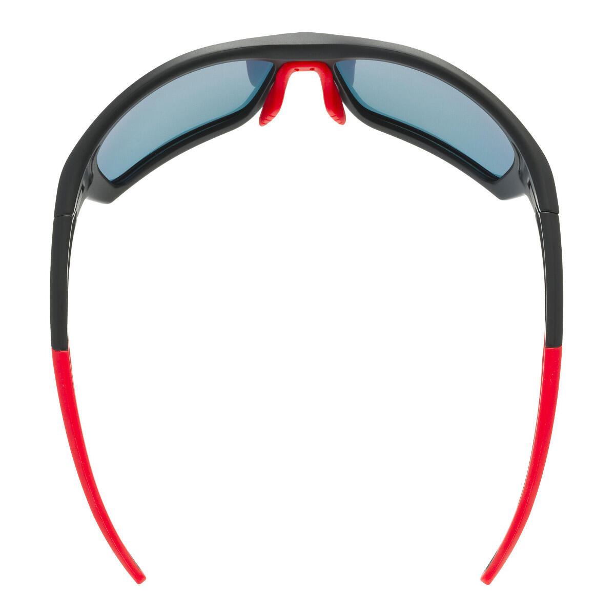 Okulary Uvex przeciwsłoneczne SportStyle 232 P Black Matt Red Polavision 4/5
