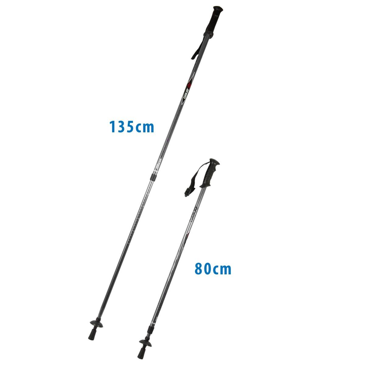 Kije trekkingowe Enero classic 80 - 135cm 2/6