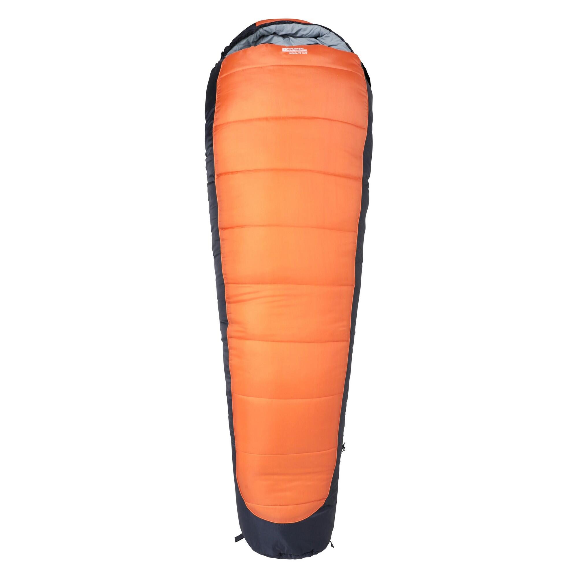Mountain Warehouse Left Zip Microlite 1400 Winter Mummy Sleeping Bag