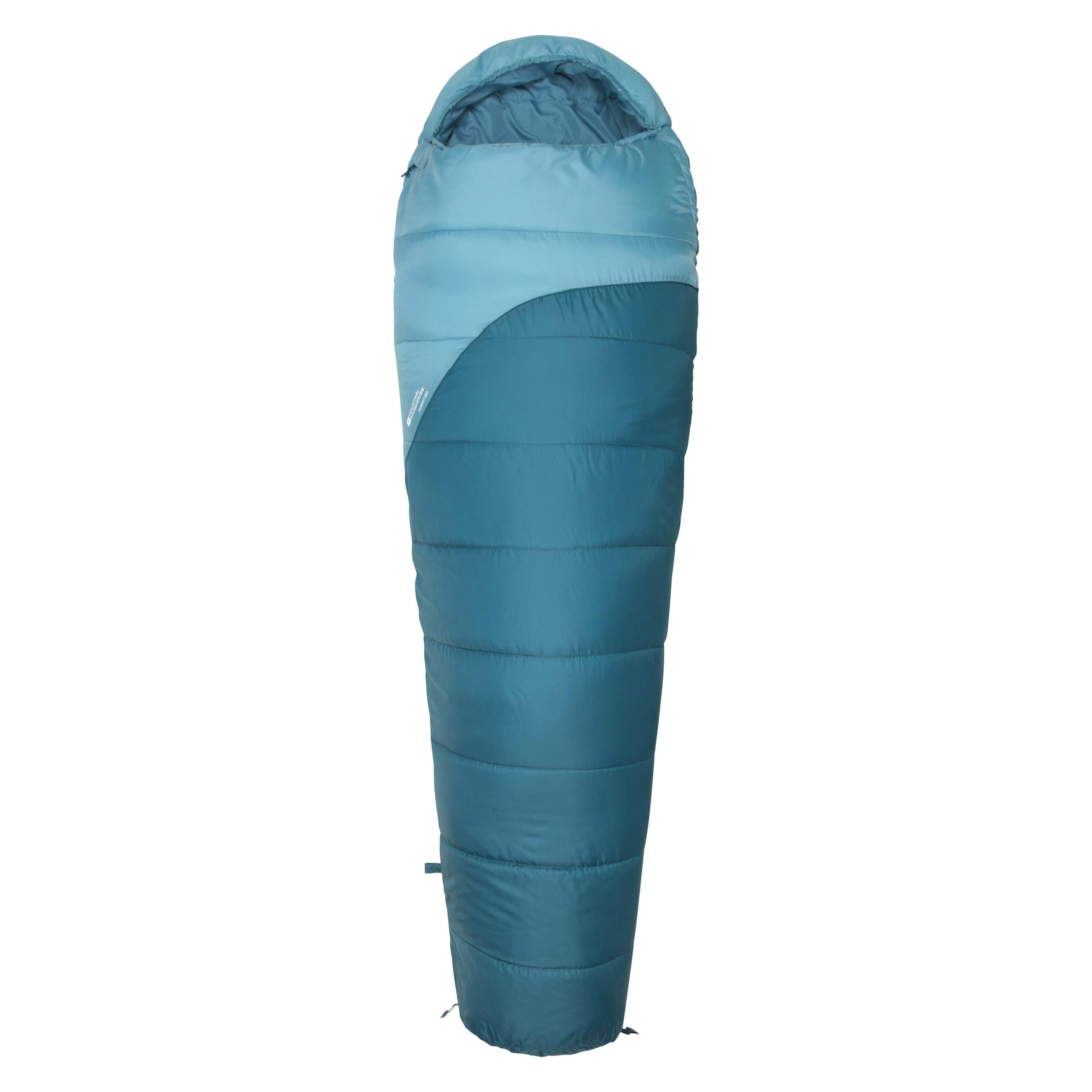 Mountain Warehouse Summit 250 Left Zip Mummy Sleeping Bag