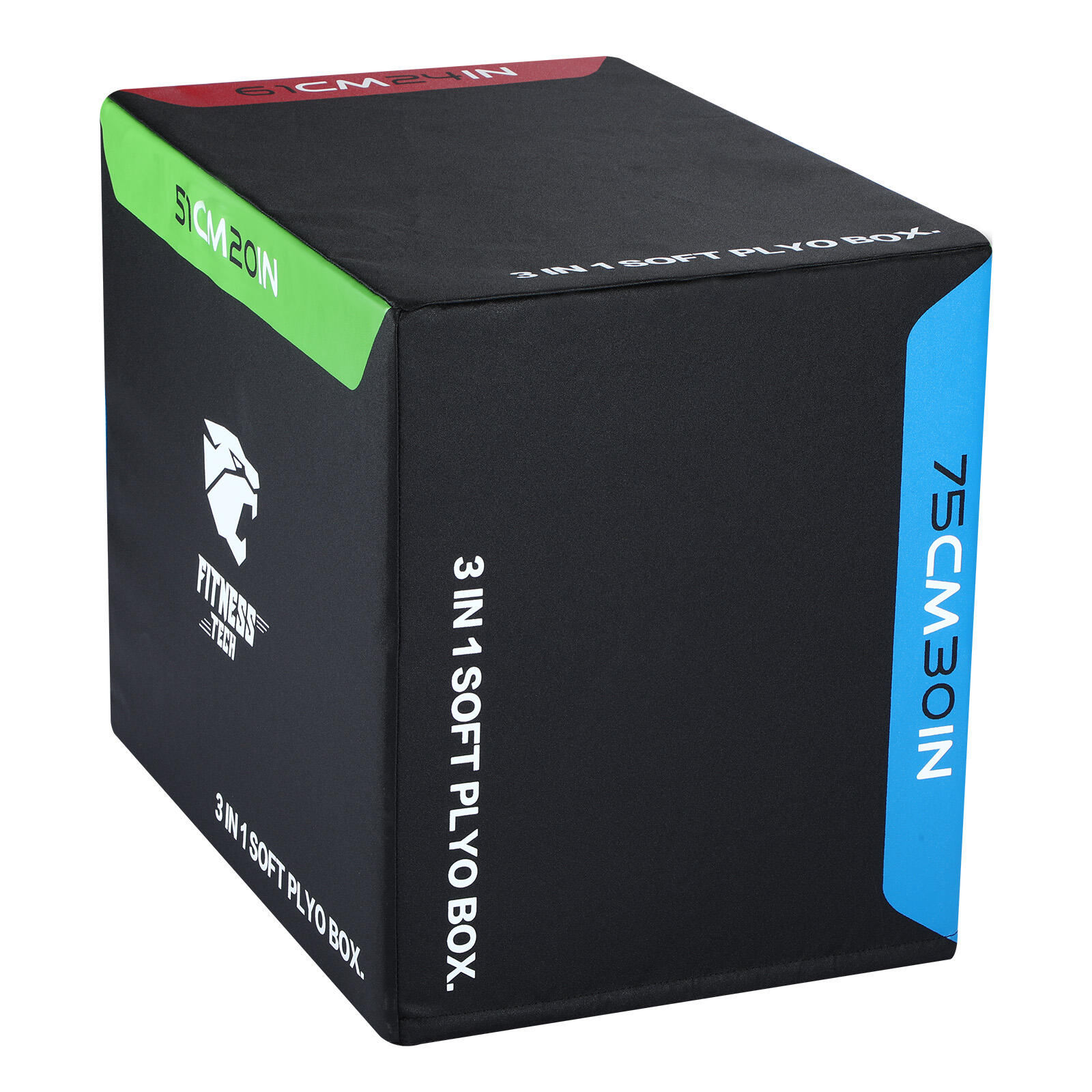 Caisse Pliométrique en Mousse 51×61×75cm Fitness Tech 4/8