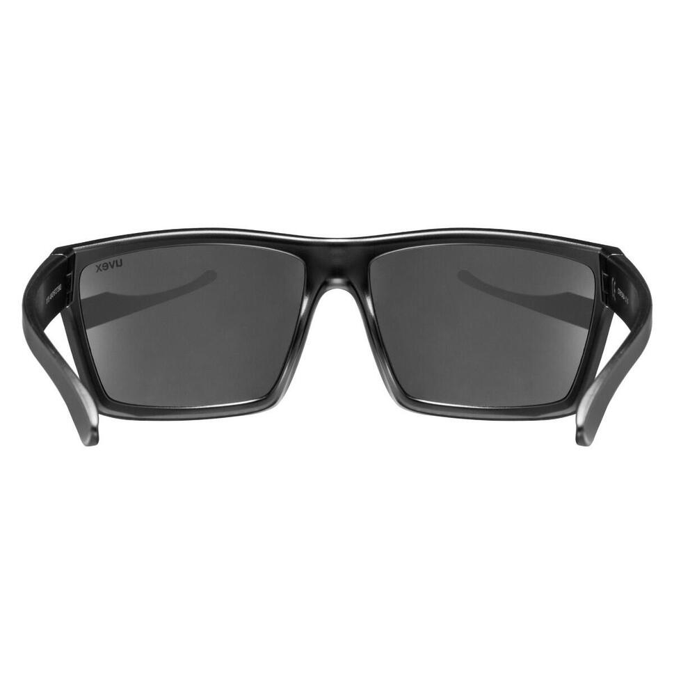Okulary Uvex przeciwsłoneczne Lgl 29 Black Matt Silver