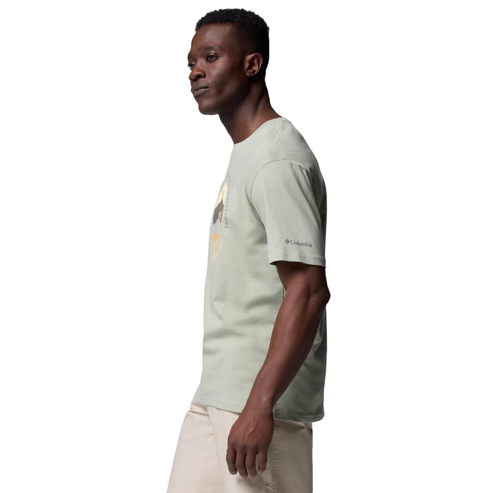 T-shirt sportowy z krótkim rękawem męski Path Lake II Graphic Tee