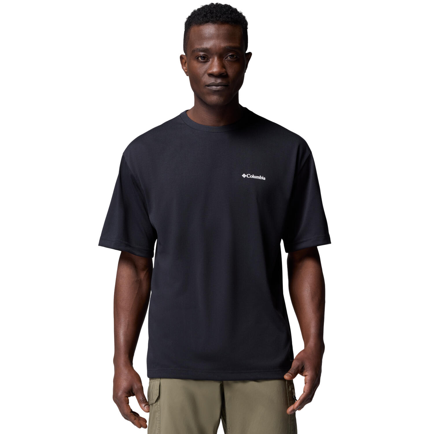 T-shirt sportowy z krótkim rękawem męski Cedar Trail Back Graphic Tee