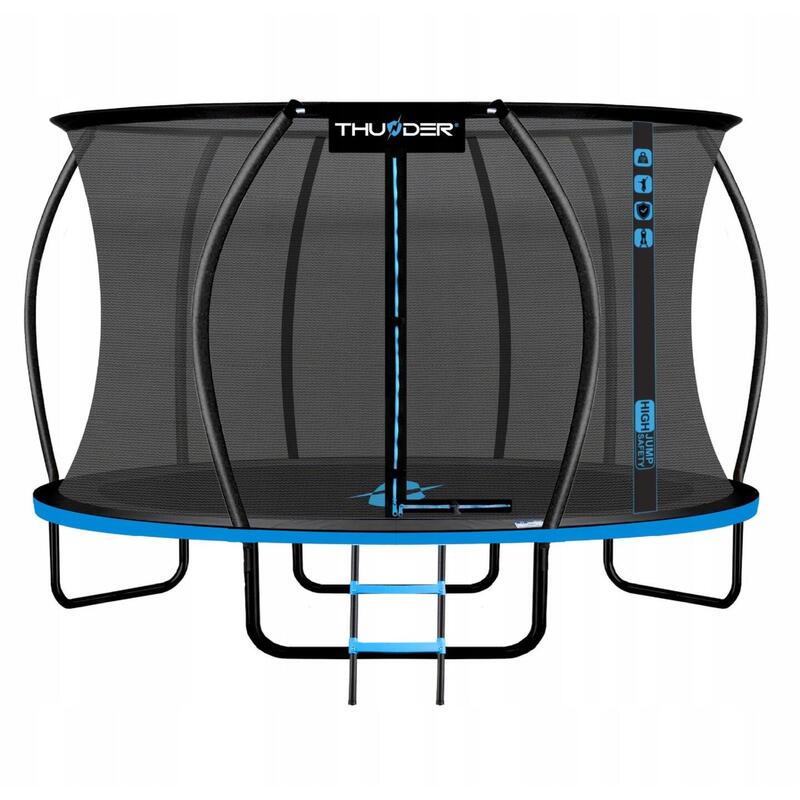 Zahradní trampolína pro děti se sítí THUNDER INSIDE ULTRA 12FT 366 cm