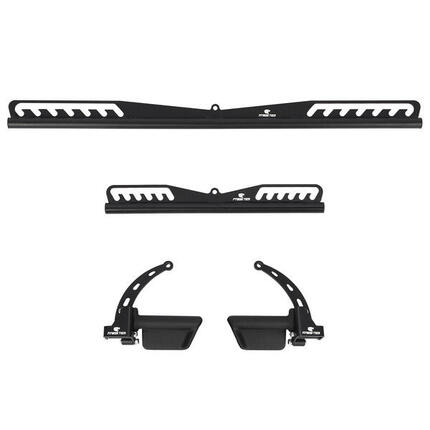 Lot de 2 Poignées Réglables pour Poulies Fitness Tech