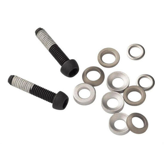 Set adattatore/spacer freno a disco Avid/SRAM Post Mount con viti inox