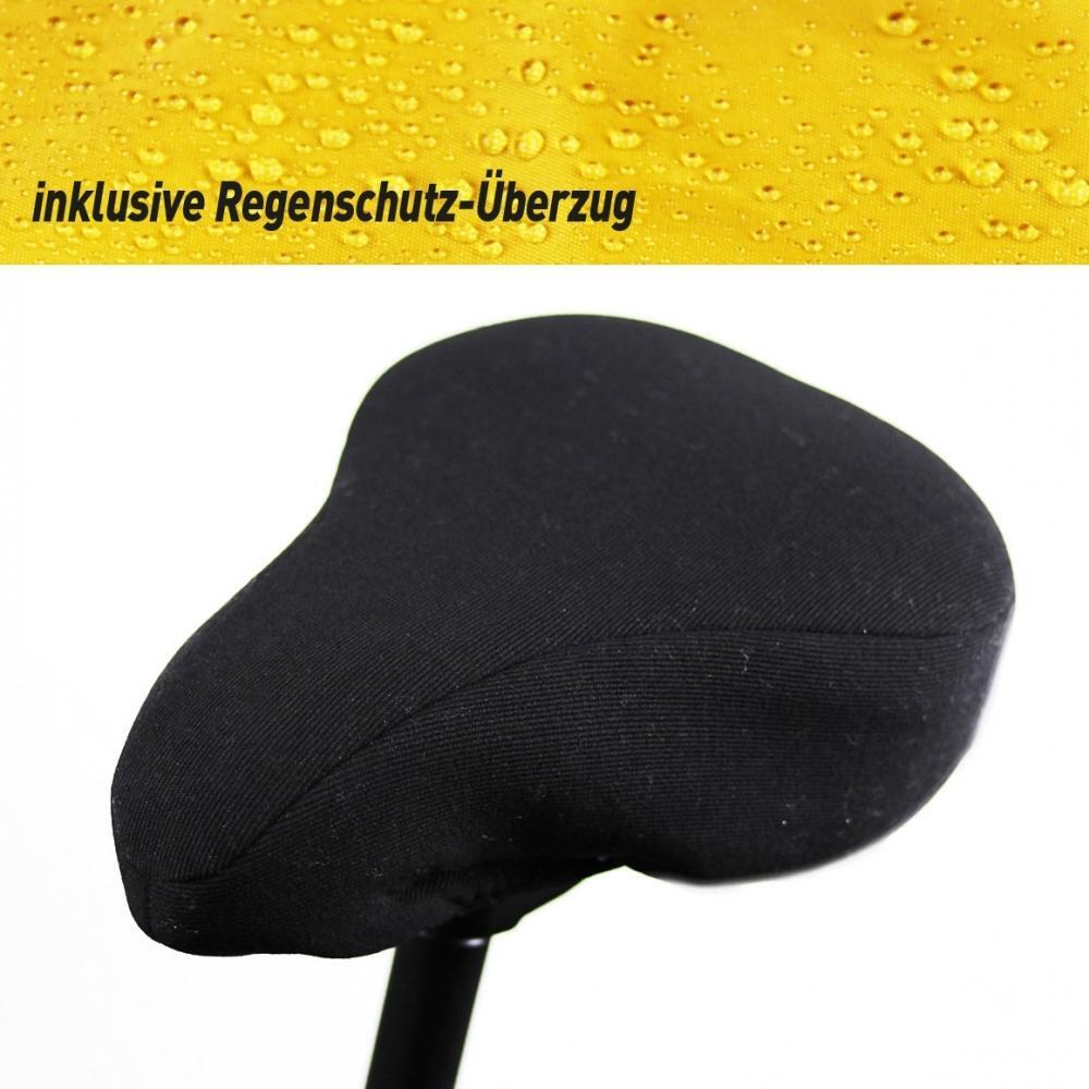 Haberland Housse de selle noire VISCO Taille L 2/3