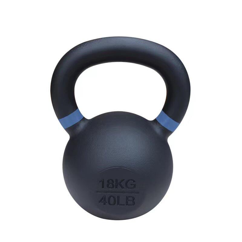 Kettlebell en Fonte 18kg Fitness Tech 2/8