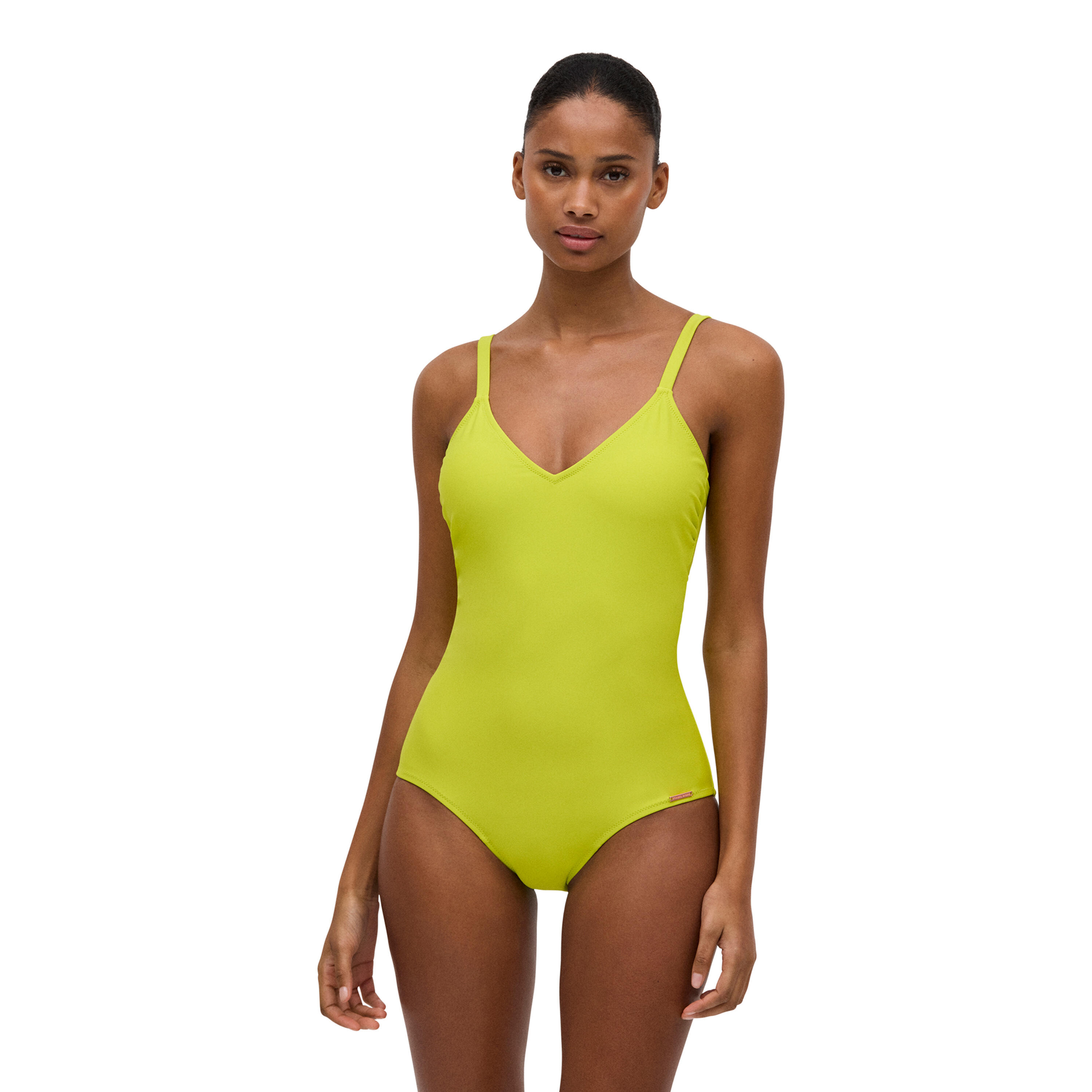 YSABEL MORA Bañador reductor liso lima