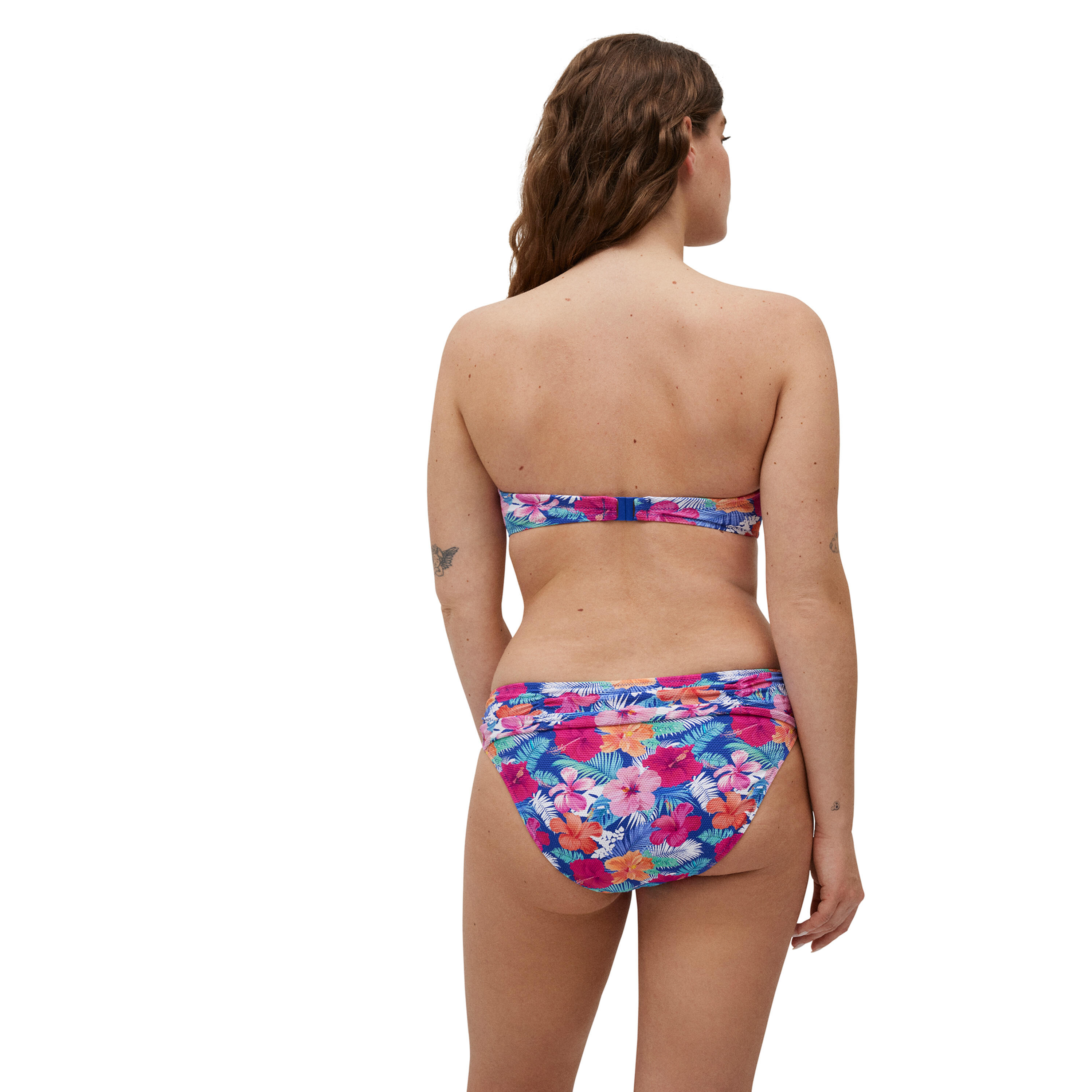 YSABEL MORA Braga bikini moldeadora flores piqué