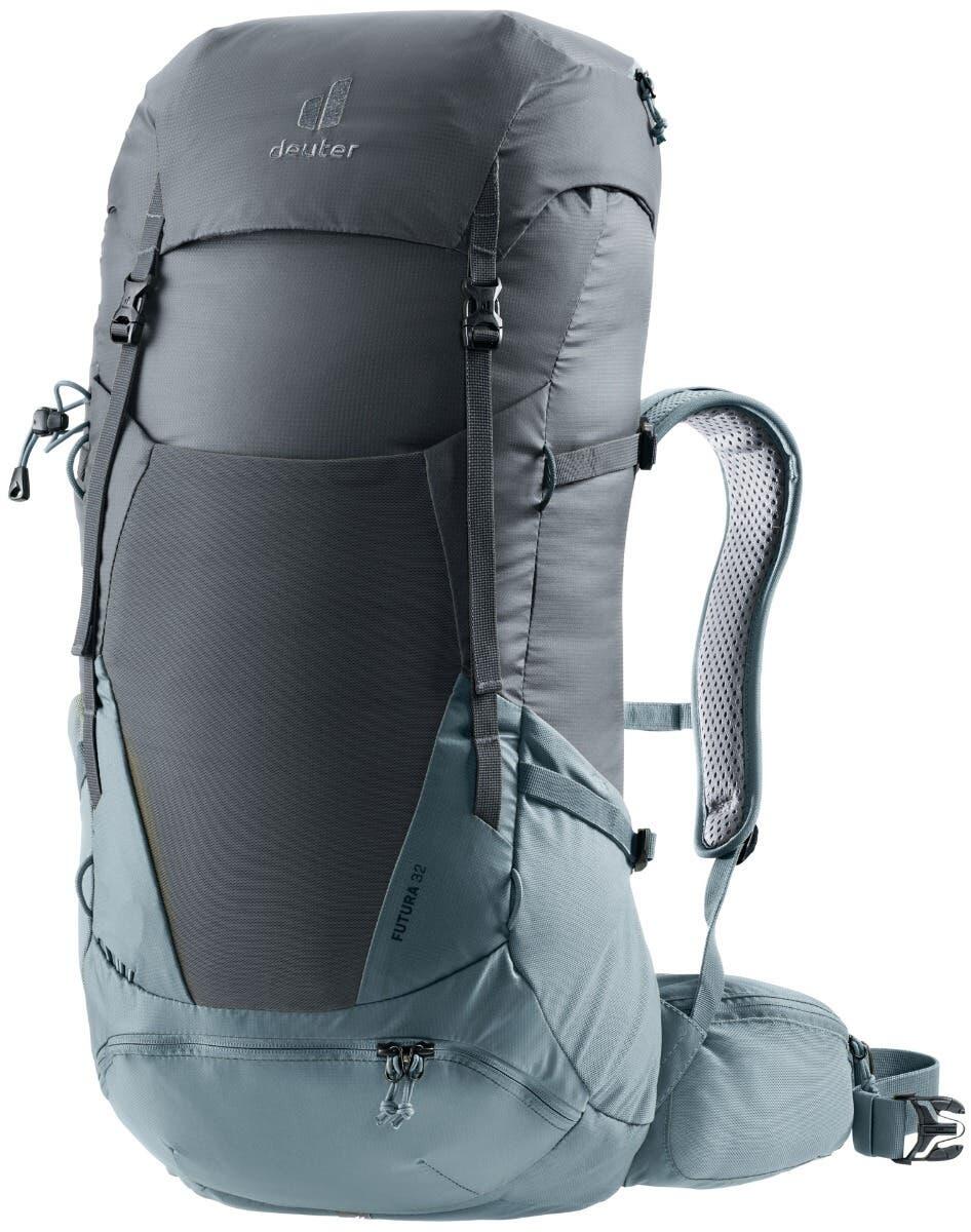 Sac de randonnée Deuter FUTURA 32L Graphite/Shale, Aircomfort, ActiveFit 2/7