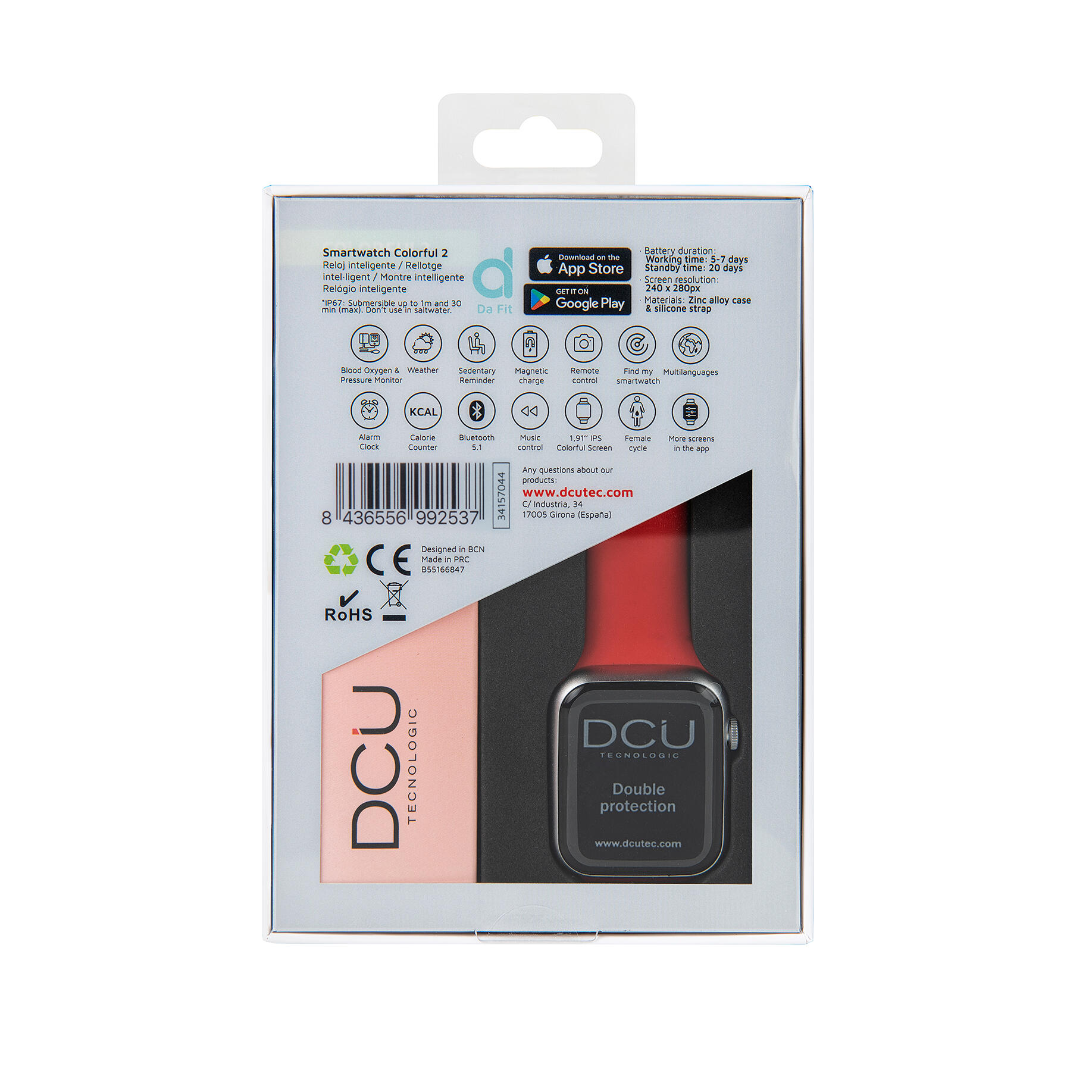 Smartwatch DCU 34157044 Silicona 4/6
