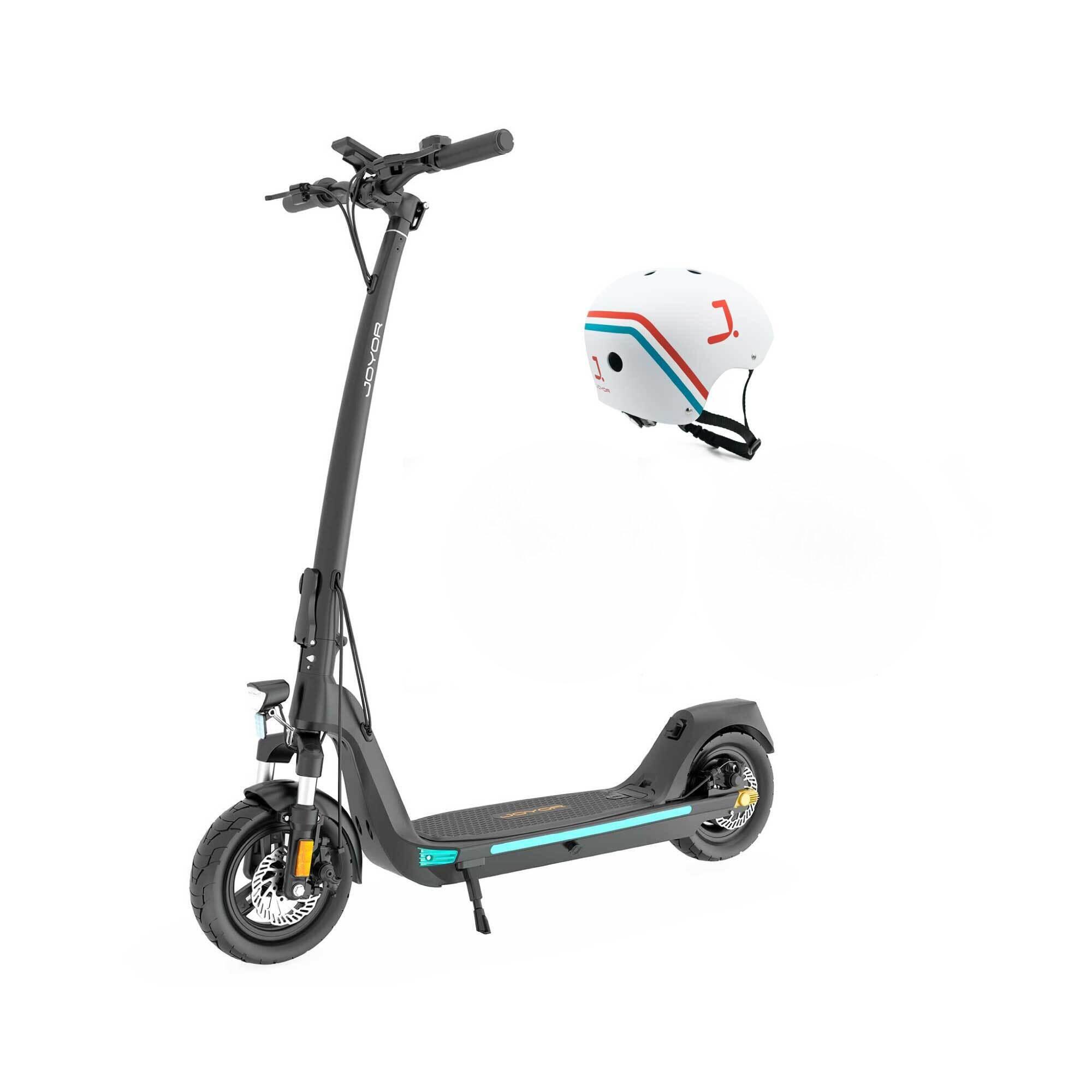 JOYOR Patinete Joyor C10 Negro DGT + Casco