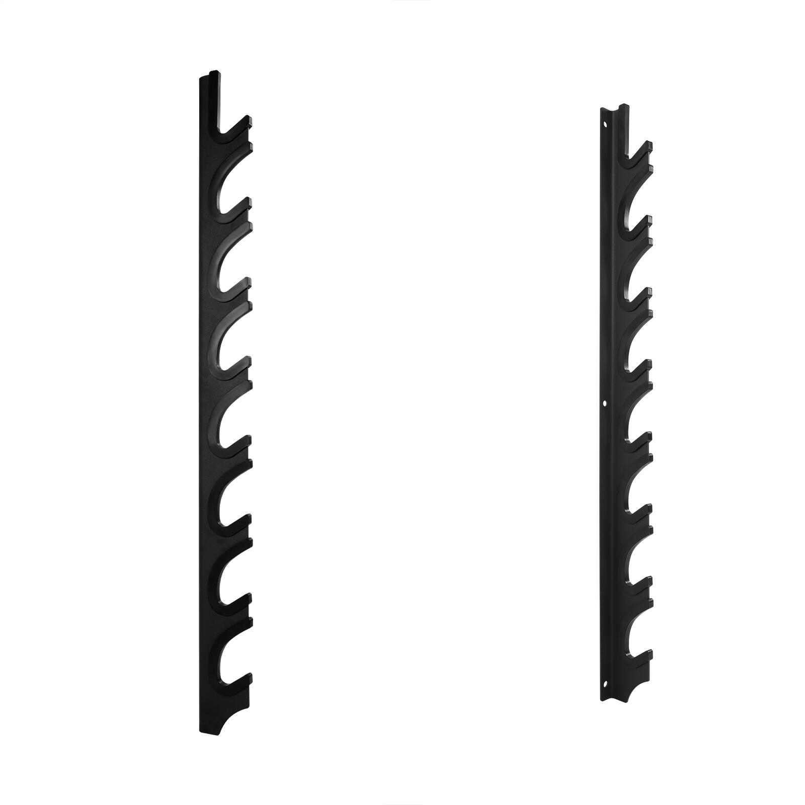 Rack Mural pour 8 Barres Olympiques Fitness Tech 2/8