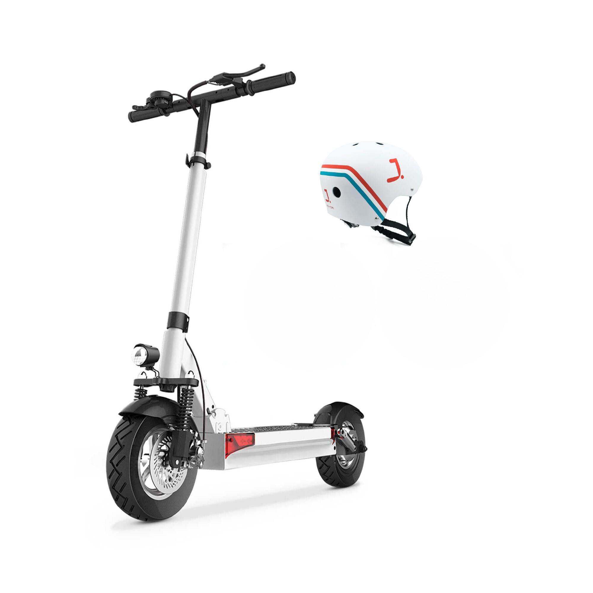 JOYOR Joyor Y10 Witte Elektrische Step voor Volwassenen + Helm