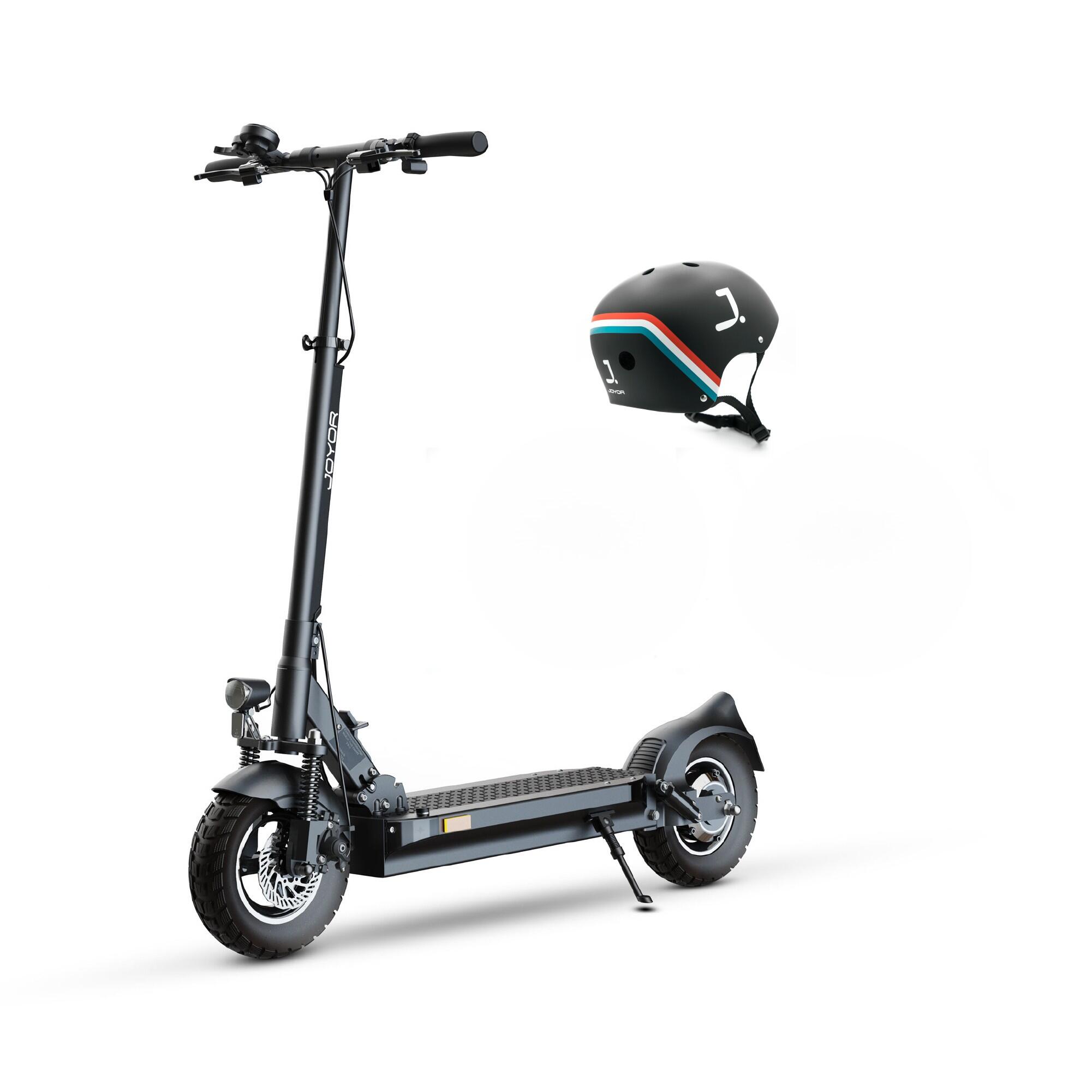 JOYOR Joyor Y8-S ABE Elektrische Step Zwart + Helm