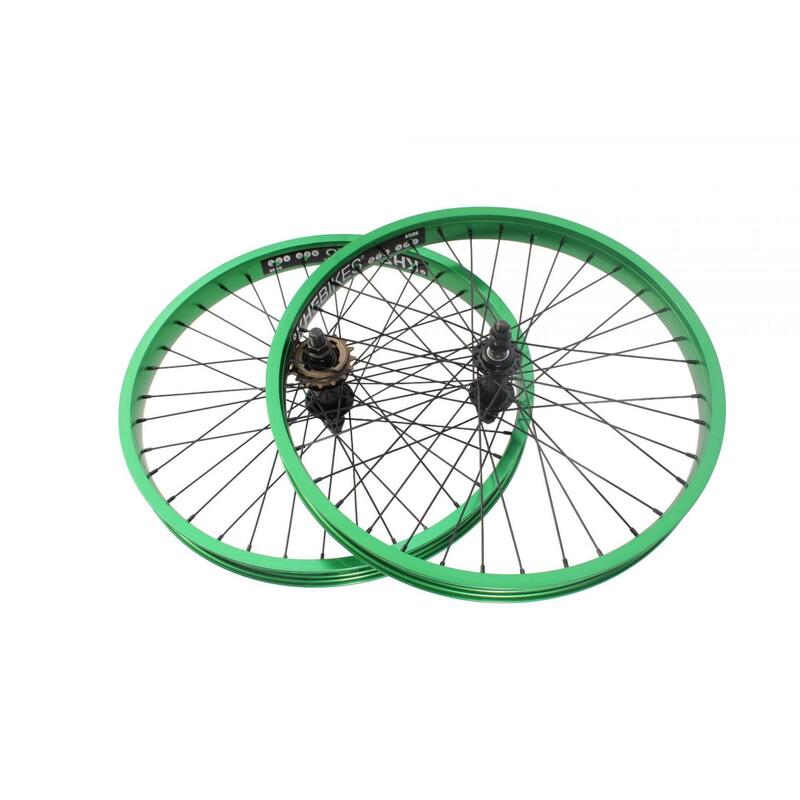 Set roți BMX KHE PRISM 20 inch verde