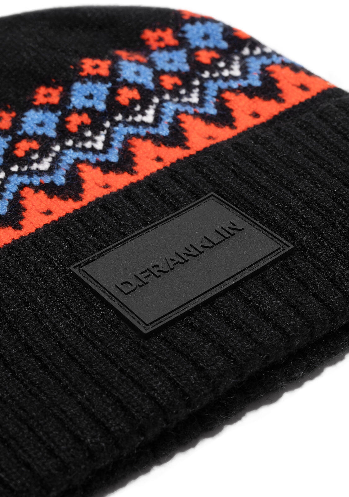 Gorro Nordic TRK Fair Isle Beanie Marino D.Franklin 2/2