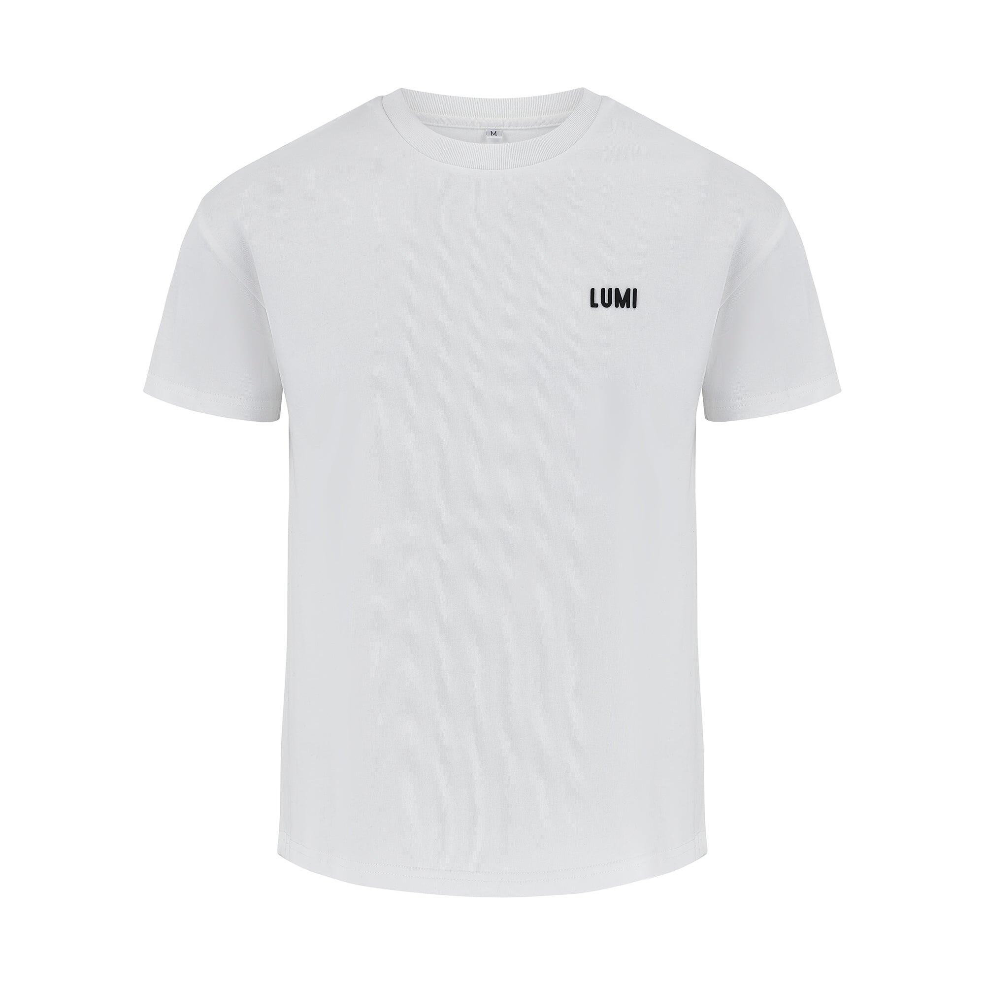 LUMI Women's LUMI Premium White T-Shirt - 230gsm 100% Cotton