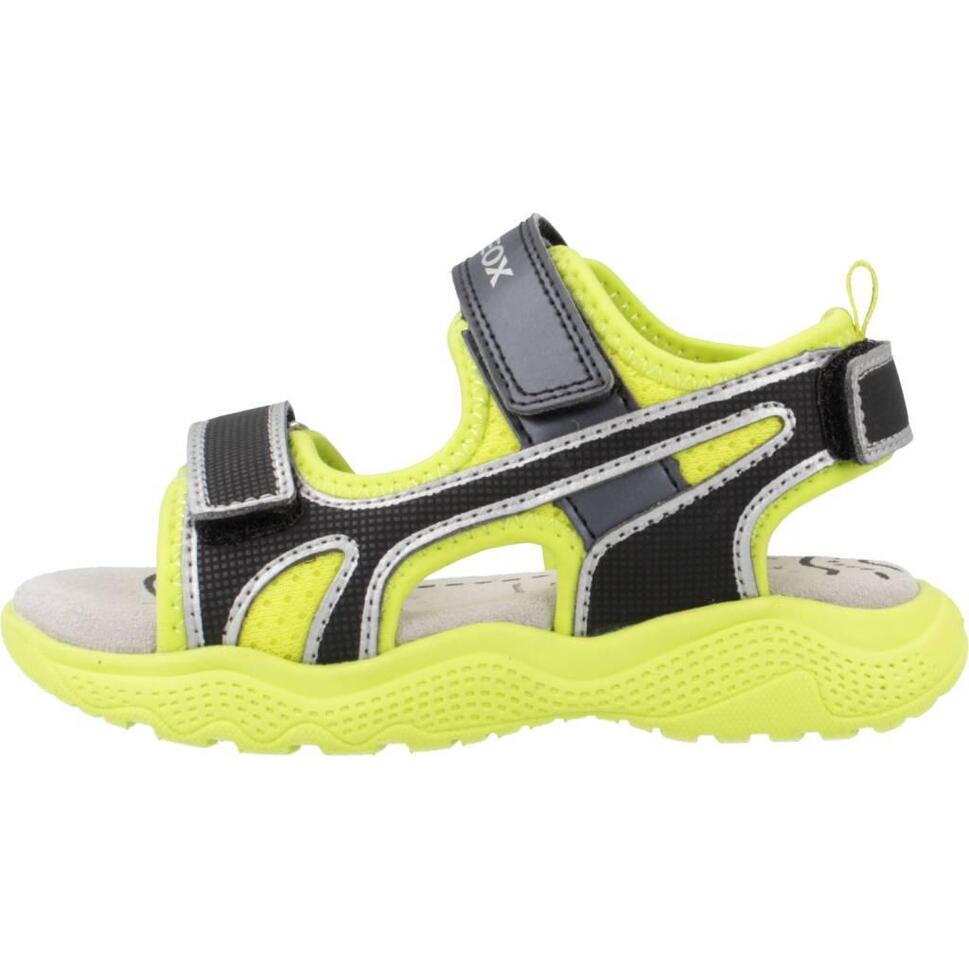 Sandały GEOX J SANDAL SPLUSH BOY Żółty