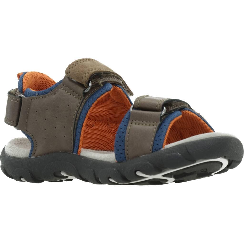 Sandalias Niño Geox Jr Sandal Strada A Gris 5/5