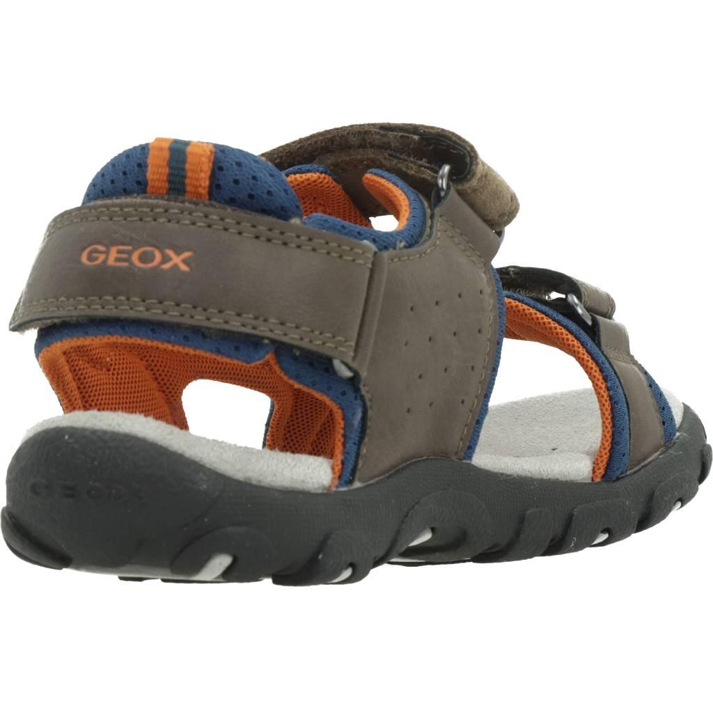 Sandalias Niño Geox Jr Sandal Strada A Gris 3/5