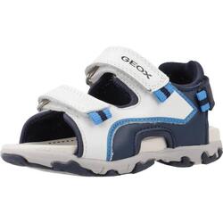 Sandales Geox Modèle B Sandal Flaffee Boy Couleur Blanc