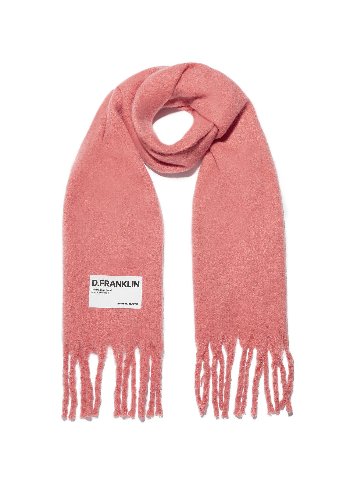 Bufanda Nórdica Color Coral 4/4