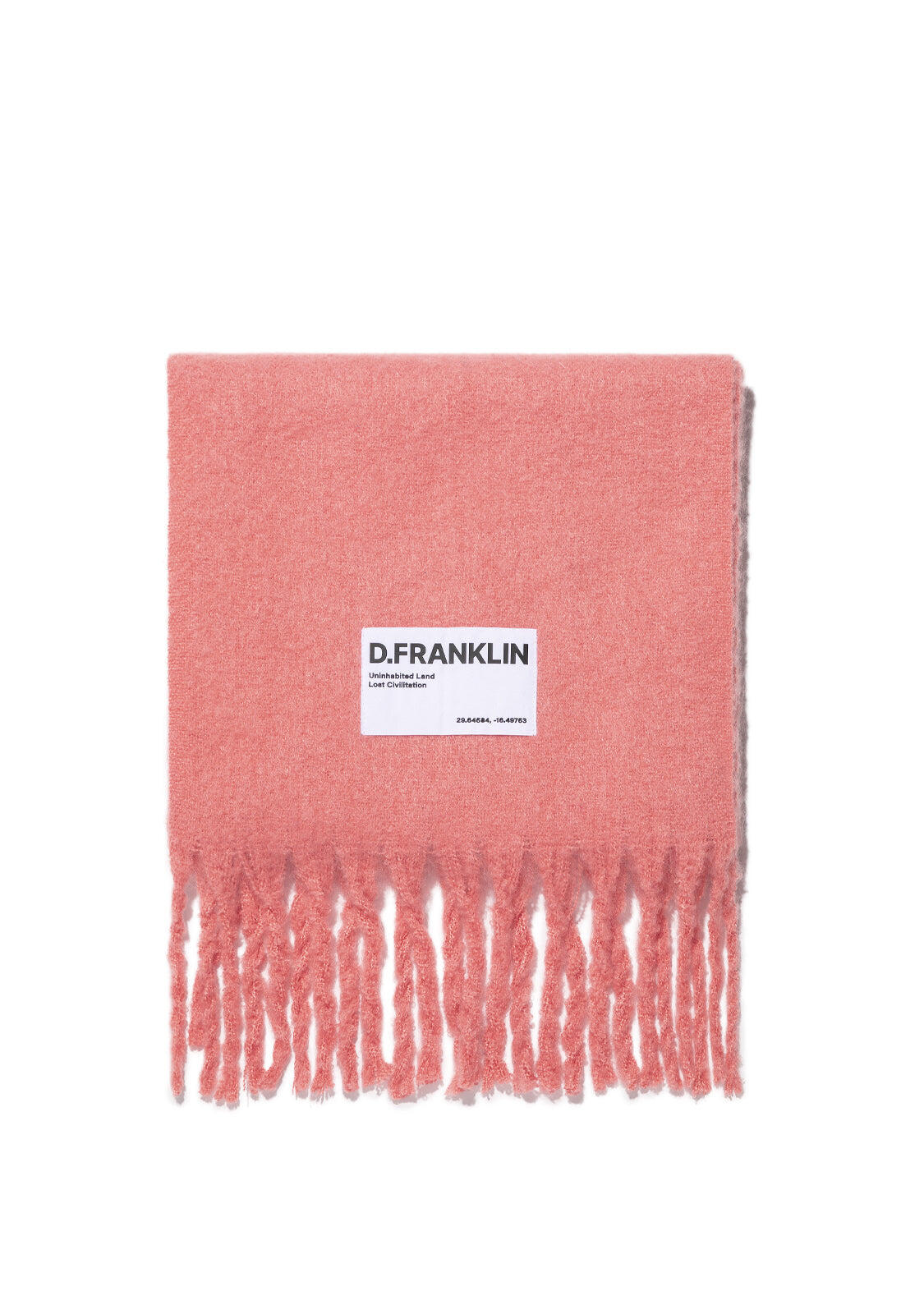 Bufanda Nórdica Color Coral 2/4
