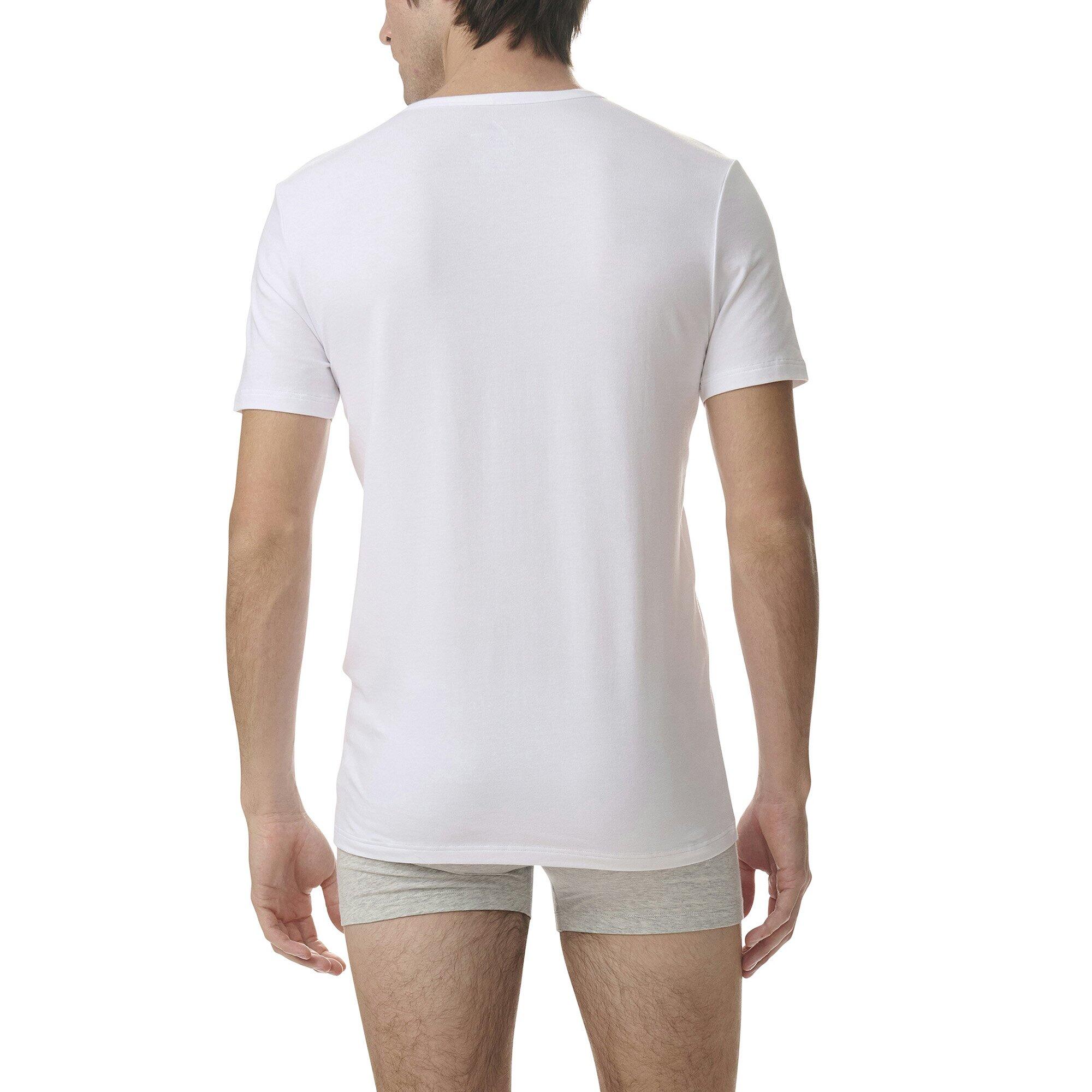 T-shirt Hommes Paquet de 2 Conforme à la silhouette-Crew Neck Shirt Active Flex 5/5