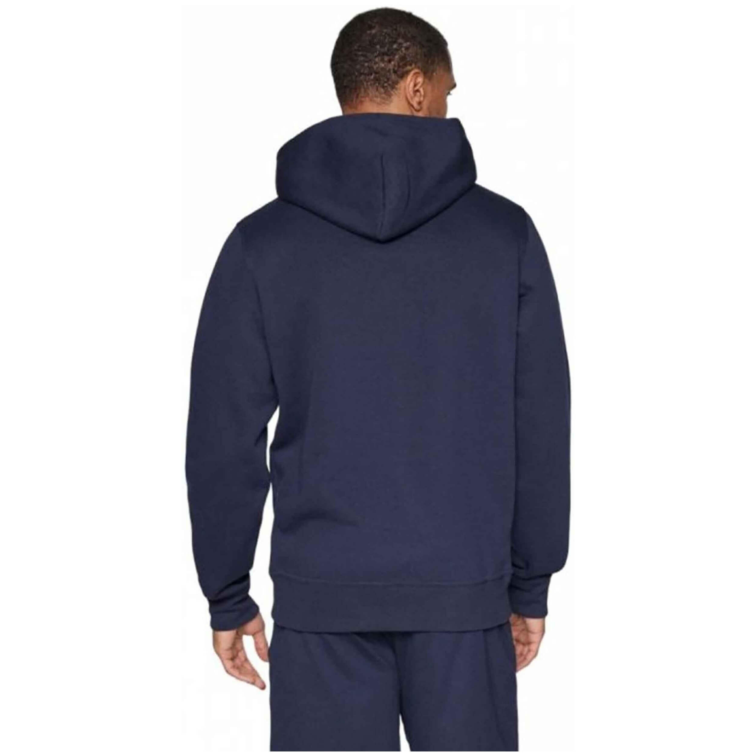 Bluza męska z kapturem do treningu Champion Hooded Sweatshirt granatowa 2/5