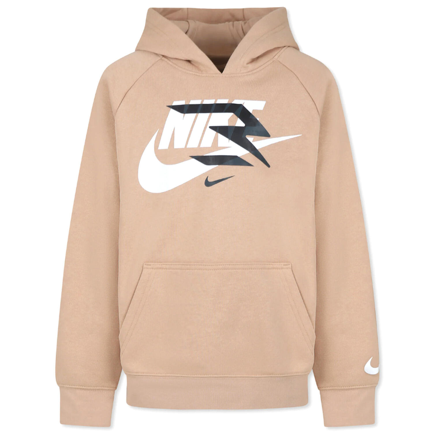 NIKE Kapuzenpullover Big Mashup Beige - 9Q0870-X0L