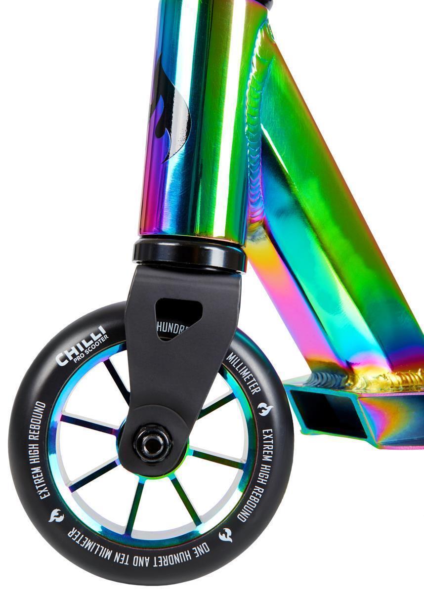 Chilli Pro Base Rocky Stunt-scooter H=82cm neochrome + Fantic26 Griptape 7/7